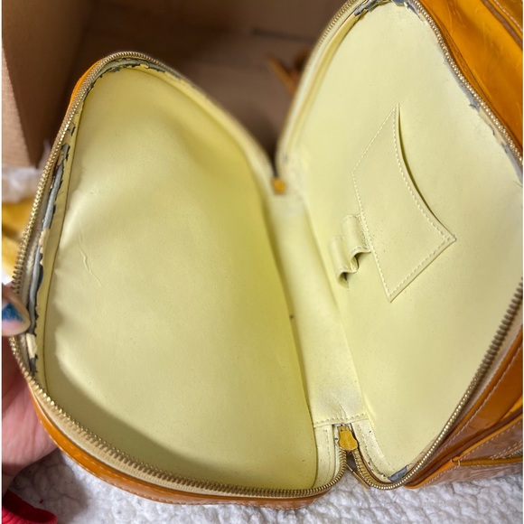 COPY - Louis Vuitton Vernis Yellow Backpack Vintage Monogram Purse Murray Tote … - Picture 8 of 16